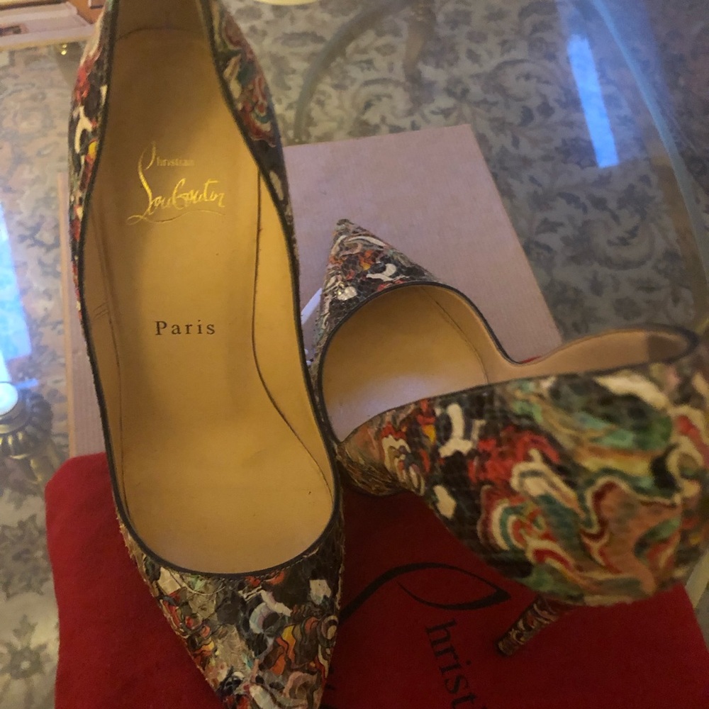 Beautiful And Unique Python Louboutins!! - image 3